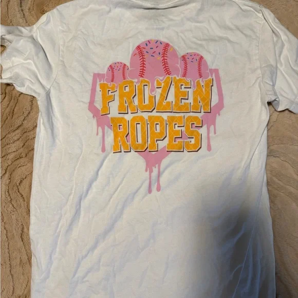 Pair of Lightly used Black and White Baseball Lifestyle 101 Graphic Tees - Picture 7 of 7